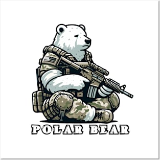 Tactical Polar Bear Posters and Art